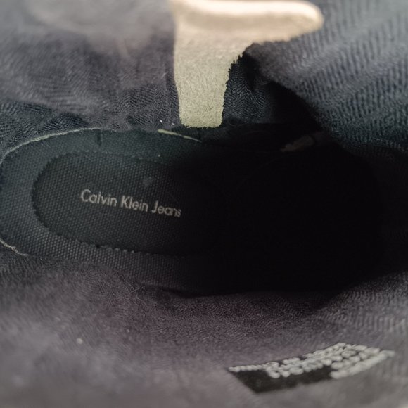 Calvin Klein men's  * GRAY *boots size 44/ US 11 - Picture 7 of 16